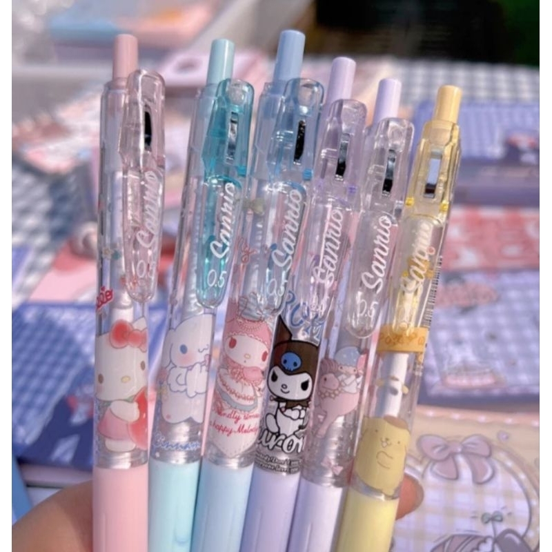 

Bbijoux Sanrio Pen Pulpen Alat Tulis Hello Kitty Pompurin My Melody Kuromi Cinnamoroll
