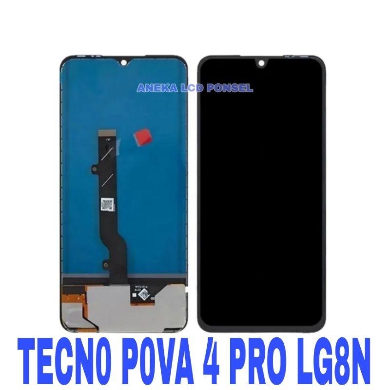 LCD+TOUCHSCREEN TECNO POVA 4 PRO LG8N FULLSET
