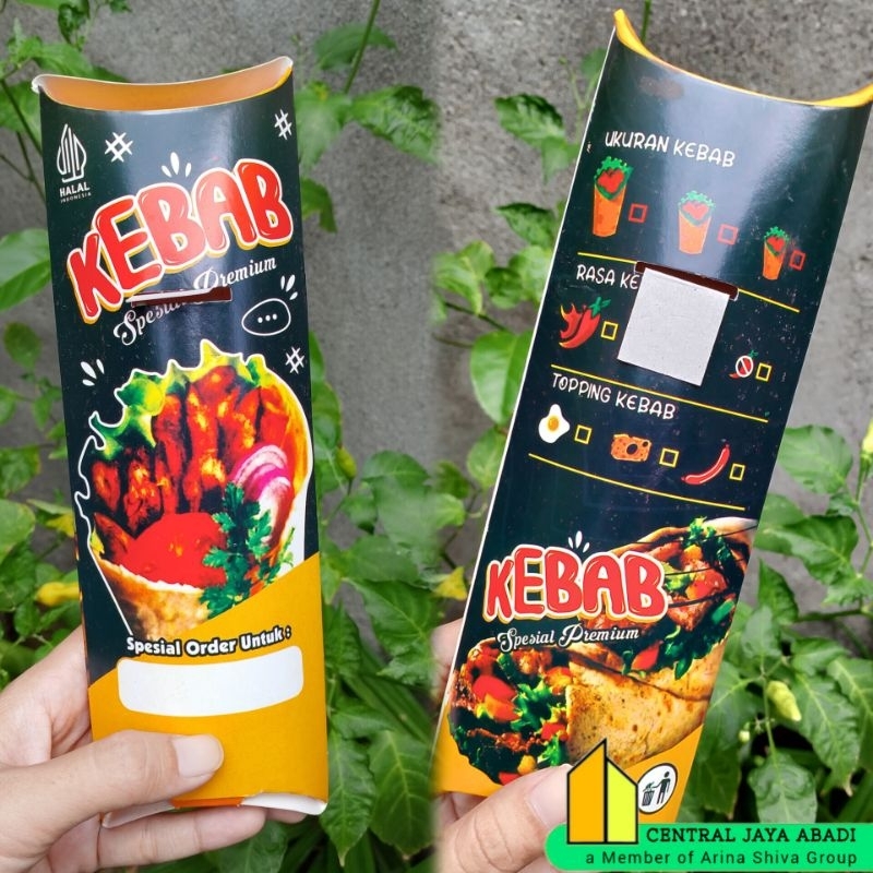 

100 KERTAS KEBAB TARIKAN BAHAN IVORI UKURAN 24 × 9,2 CM HIGH QUALITY TEBAL PRODUK TERBARU | KOTAK KEBAB IVORI PUTIH KEKINIAN | DUS KEBAB VIRAL TIKTOK | KEMASAN KEBAB | TOKO KEBAB OFFICIAL | CENTRAL JAYA ABADI | SHIVACORP 11417