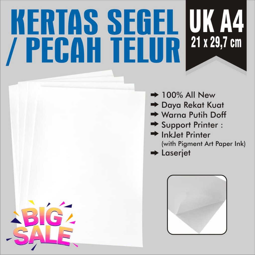 

Stiker Segel A4 Pecah Telur/Segel Garansi Premium/ Stiker Garansi A4/ Stiker Segel A4