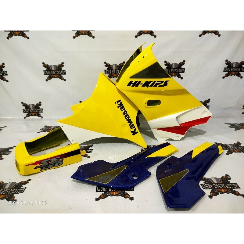 Fairing SSR , fairing KR150 , fairing ninja R , ninja ss plus sambungan bawah dan body belakang kota