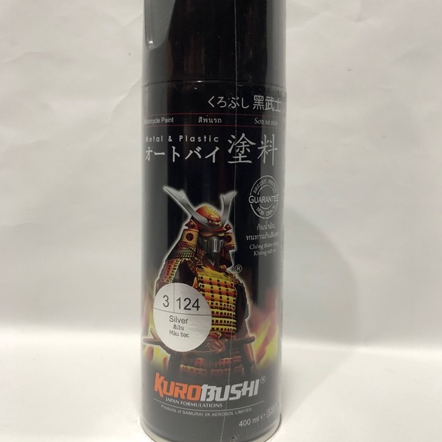 

Pylox samurai paint silver 3 124 ART A2D3