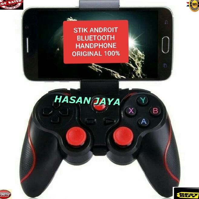 Stik Bluetooth ORIGINAL HP handphone joystik setik game STICK bluetoot bluetot wireless wireles game