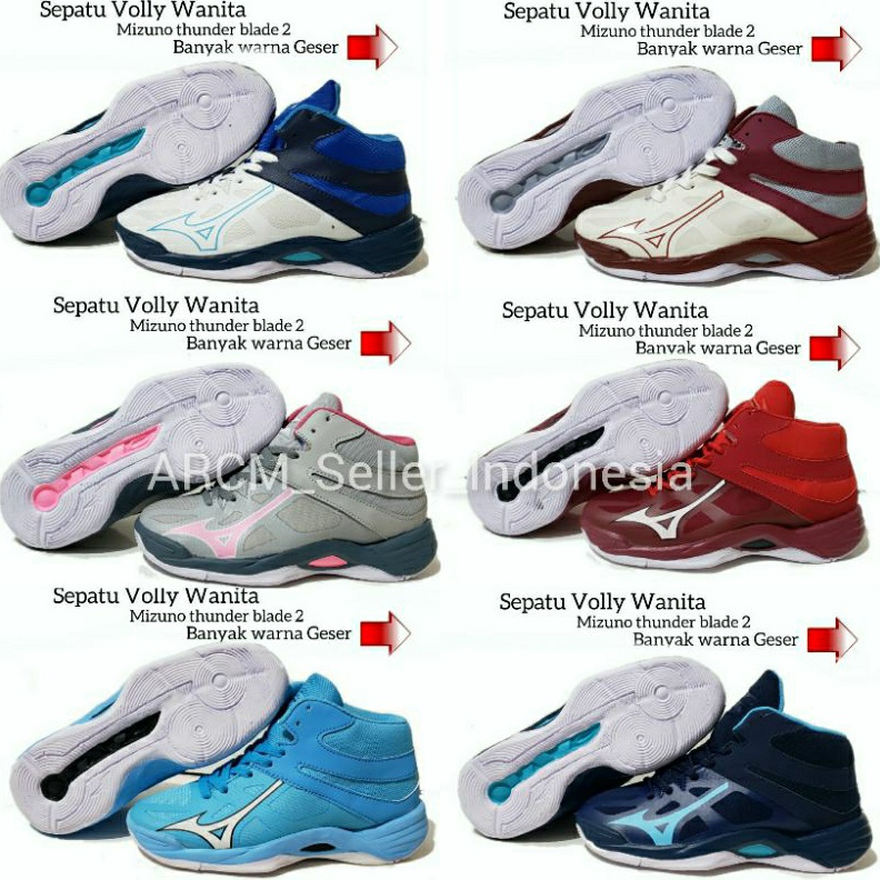Sepatu Volly Mizuno Thunder Blade Sepatu Olahraga Volly Wanita Mizuno Thunder Blade Sepatu Volly Wan