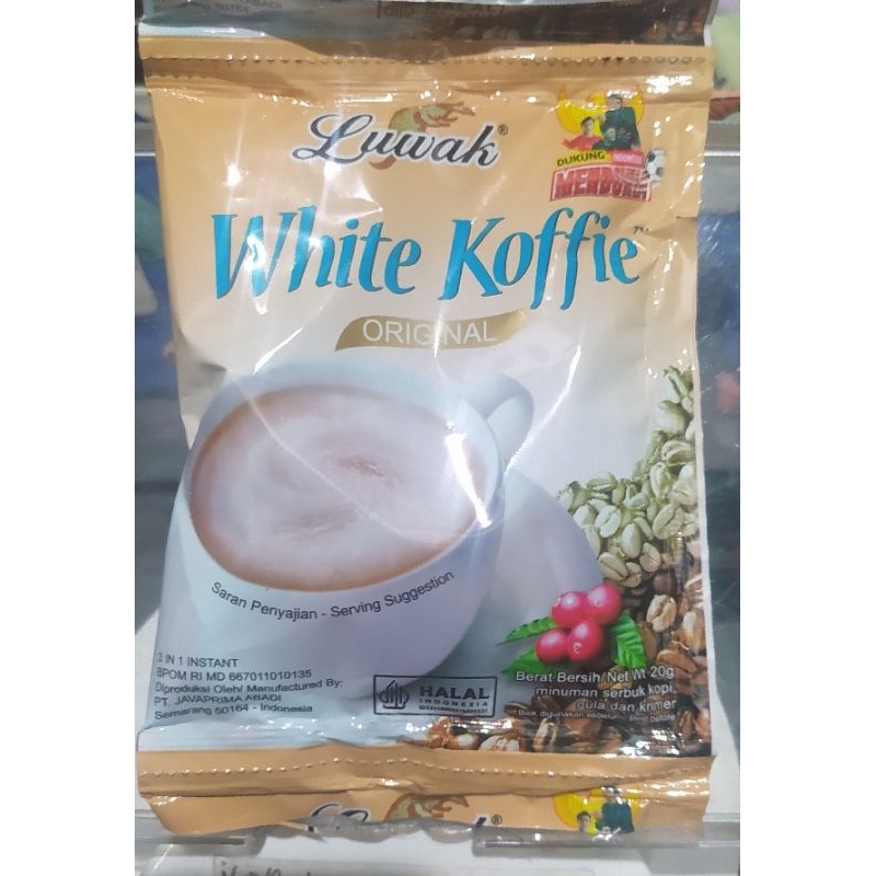 

Luwak White Koffie 3 IN 1 INSTANT 20g (10pcs)