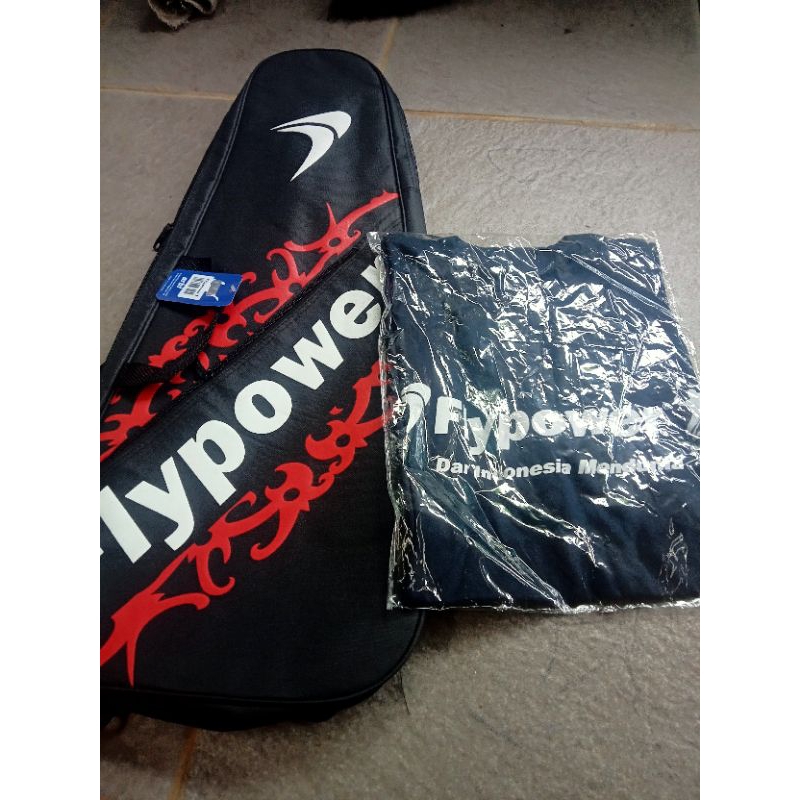 Tas Raket & Kaos Flypower
