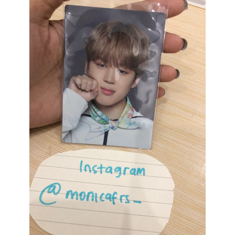 Photocard Jimin BTS (Unyel)