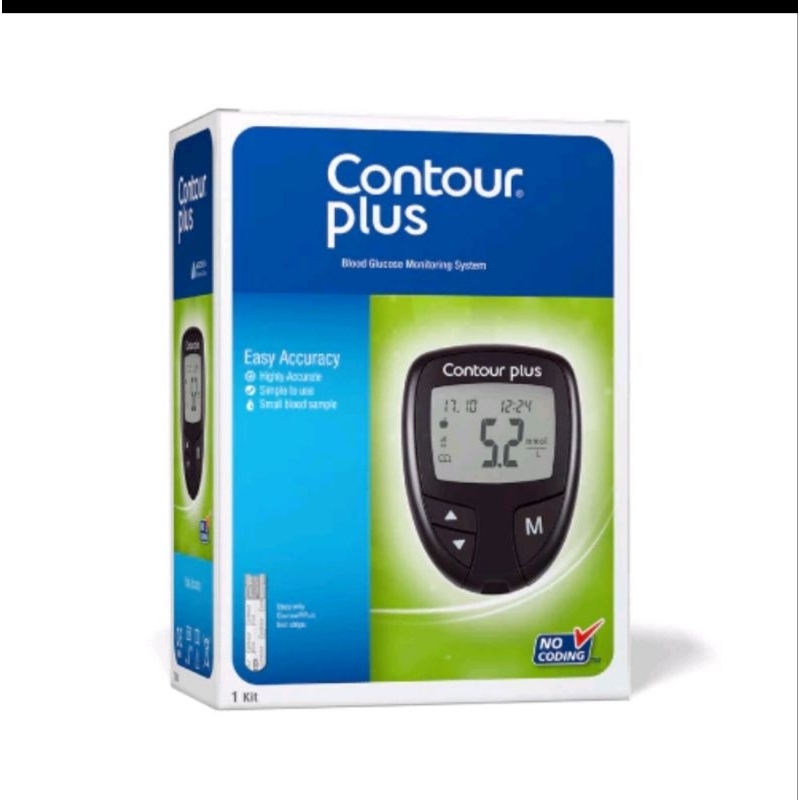 Counter Plus Alat Test Gula Darah / Diabetes Care