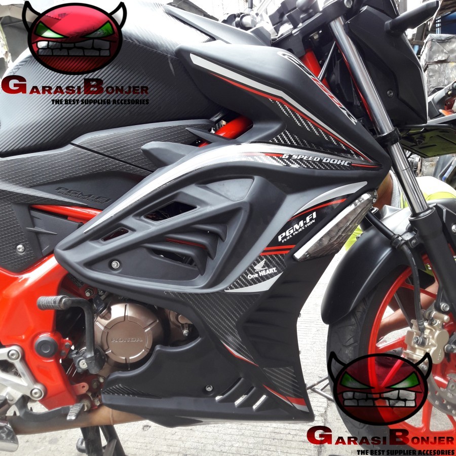 SAYAP SAMPING CB 150R NEW / HALF FAIRING CB 150 R ALL NEW Dijamin