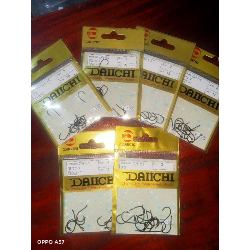 KAIL DAICHI HOOK NO: DH-51 DAN DH-54