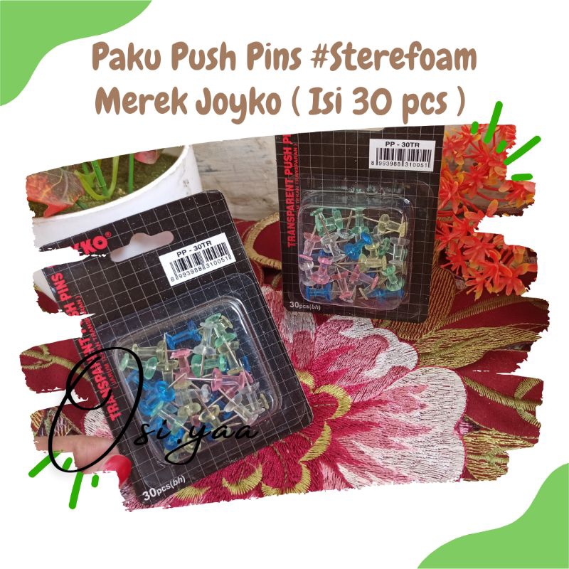 

Paku Styrofoam Merek Joyko #isi 30 pcs