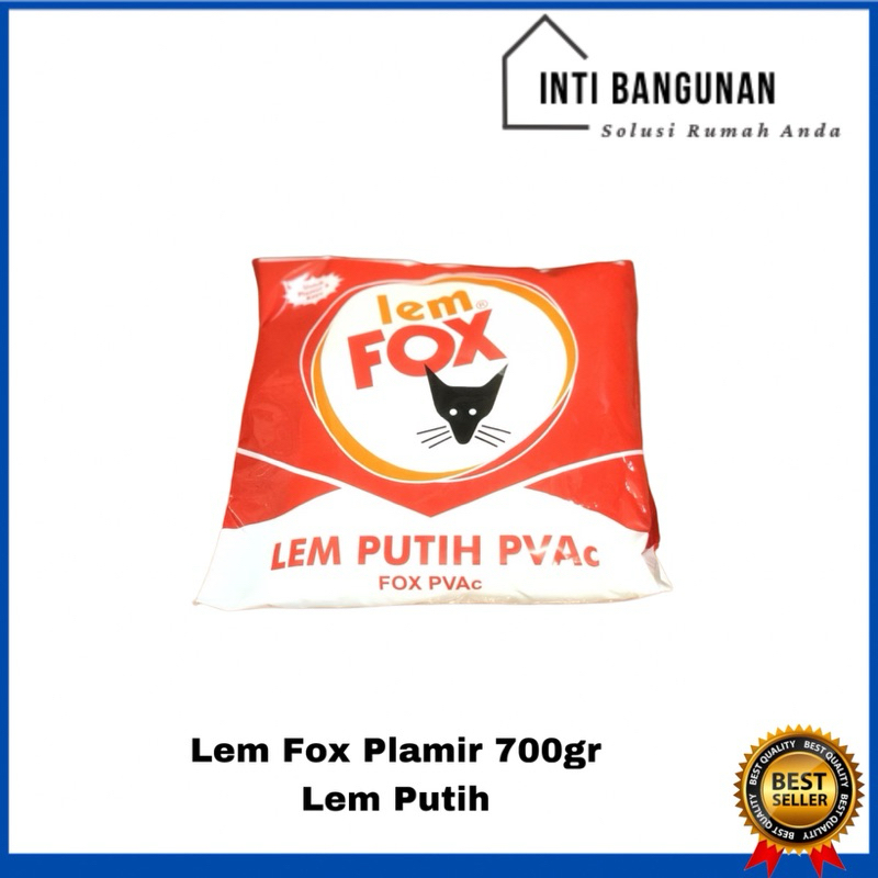 Lem Fox Lemfox 700gr 700 gram Lem Kayu Plamir Plamur Kayu / Cat Putih