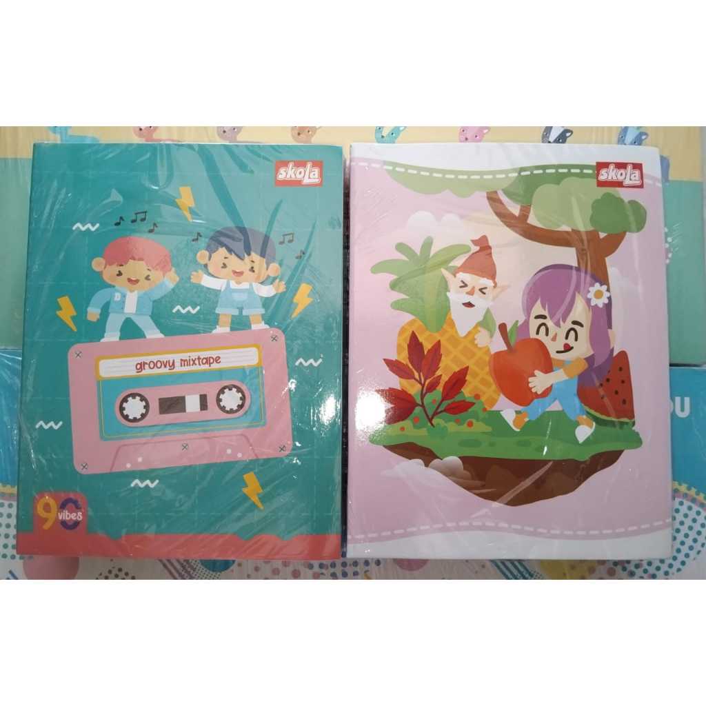 

Buku Tulis SKOLA Isi 58Lembar (1Pak)