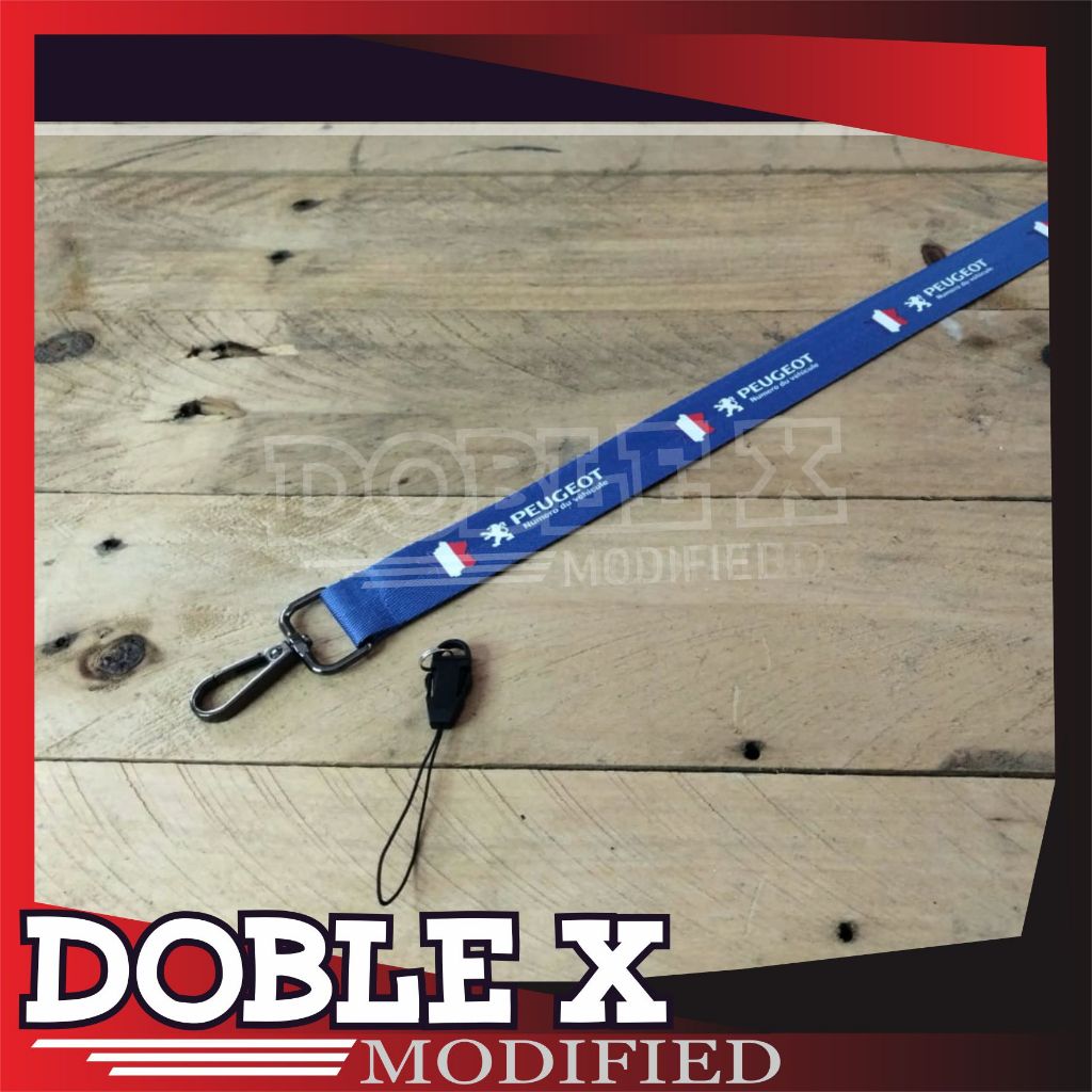 

LANYARD STRAP CUSTOM PEUGE OT