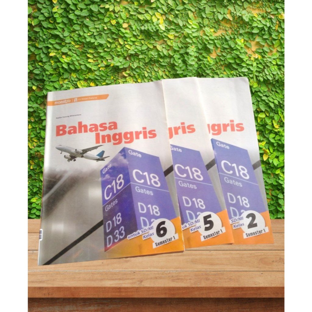 LKS MAESTRO BAHASA INGGRIS  KELAS 1, 2, 3, 4, 5 DAN 6 SEMESTER 1