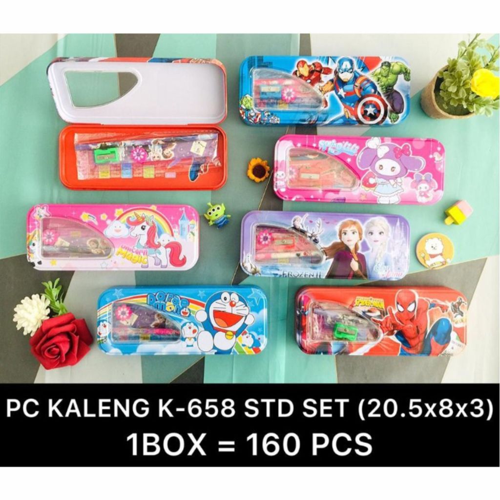 

ATK*Kotak Pensil Kaleng K658 STDSET