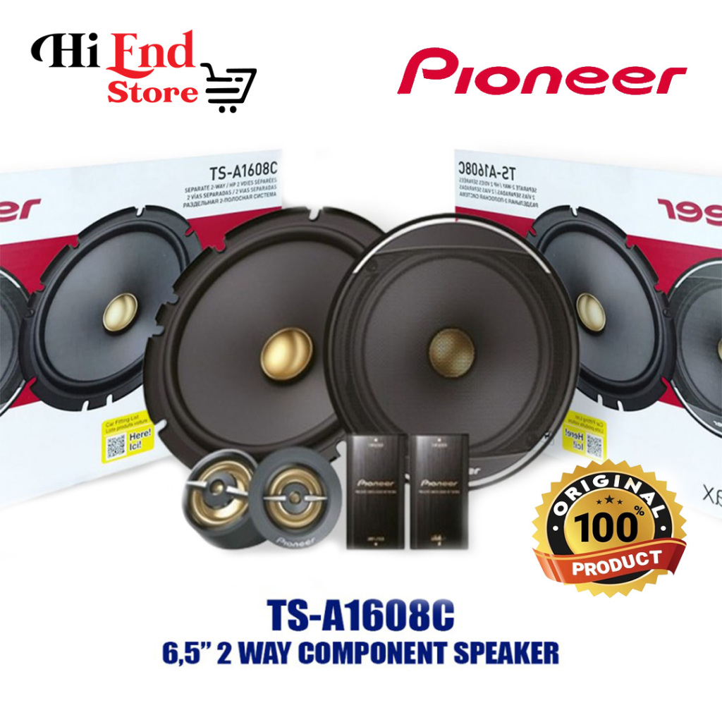 Pioneer TS-A1608C 6.5-INCH SPLIT 2 WAY