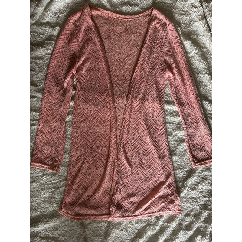 preloved outer/outer rajut/baju pantai/baju hangout/cardigan/baju kuliah/cardigan rajut