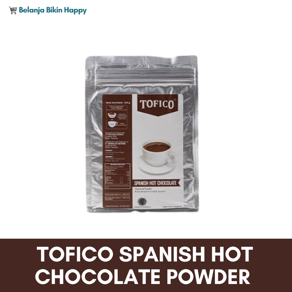 

Bubuk Coklat Spanish 1 Kg / Bubuk Minuman / Tofico Spanish Hot Chocolate Powder 1kg