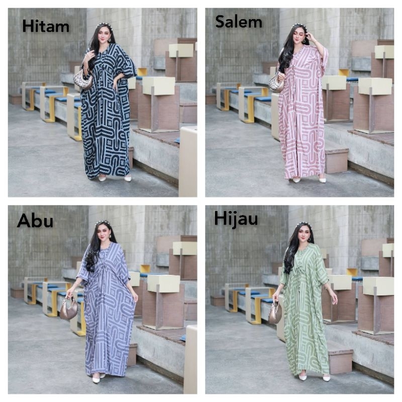 KAFTAN JUMBO KAFTAN BATIK KEKINIAN