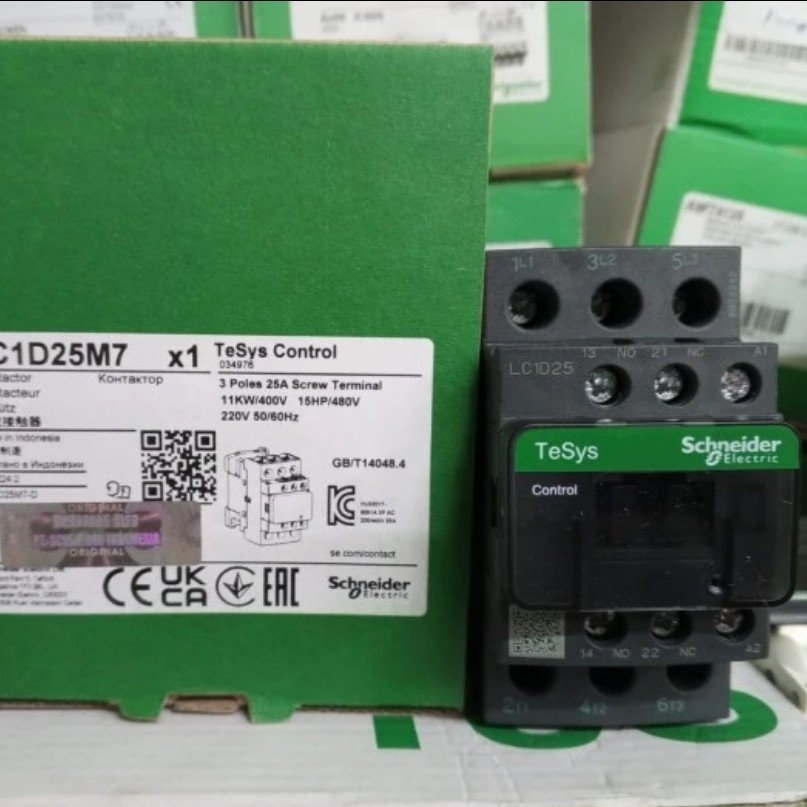 kontaktor schneider LC1D25 / contactor lc1d25 schneider KONTAKTOR 25A