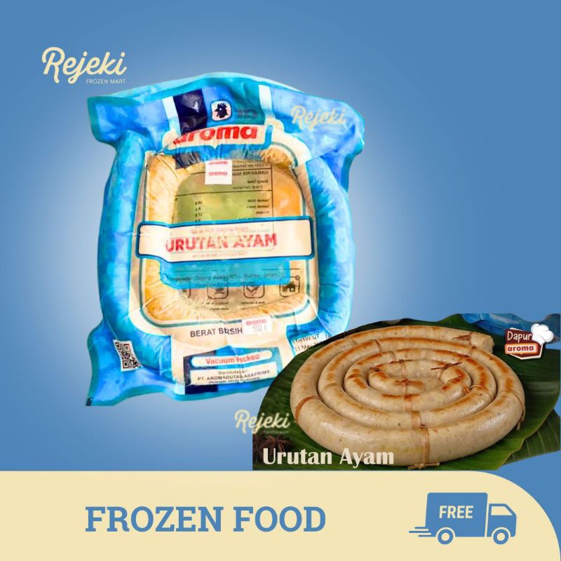 

Urutan Sosis Ayam Khas Bali Oleh-oleh Bali - Rejeki Frozen Mart