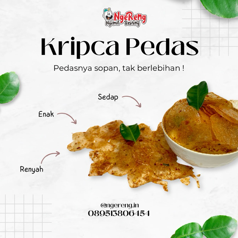 

Kripca pedas - NgeReng