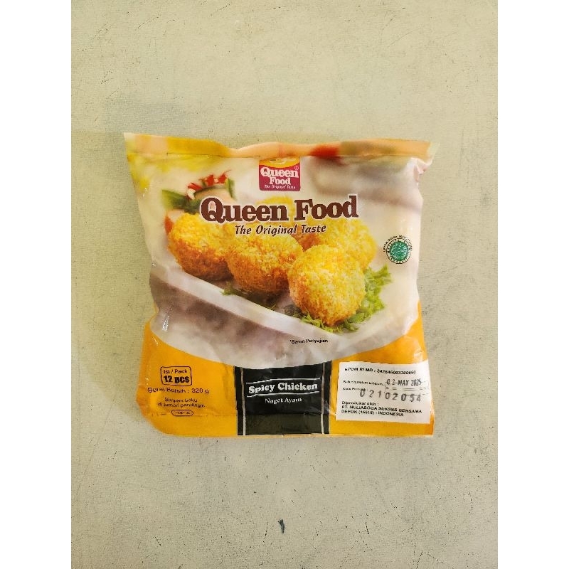 

Spicy Chicken Queen Food 320 gram isi 12