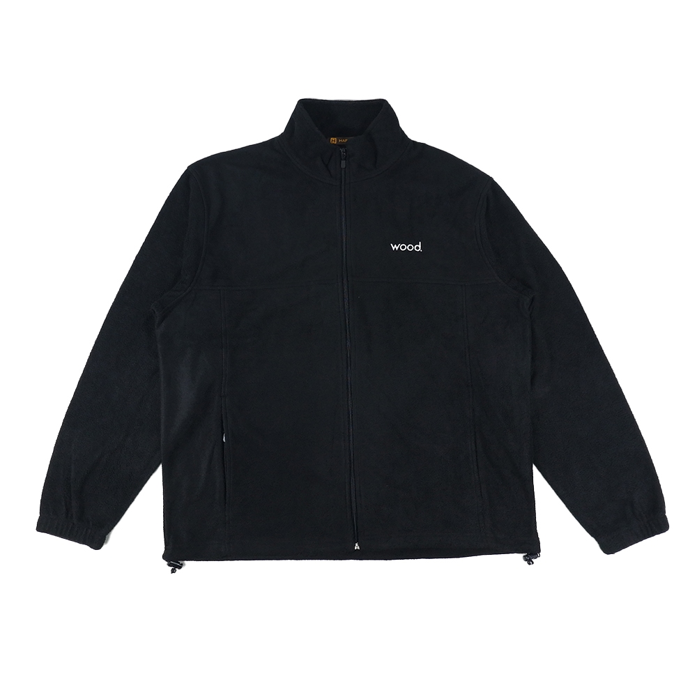Wood Jacket Sherpa Fleece Black