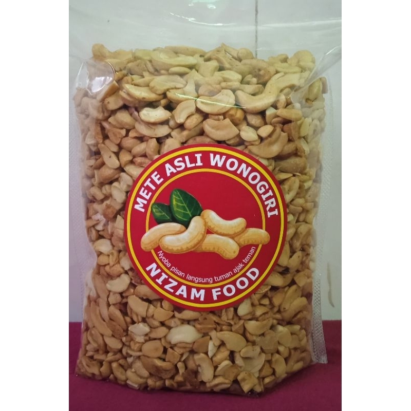 

Mete remuk matang dioven setelah digoreng