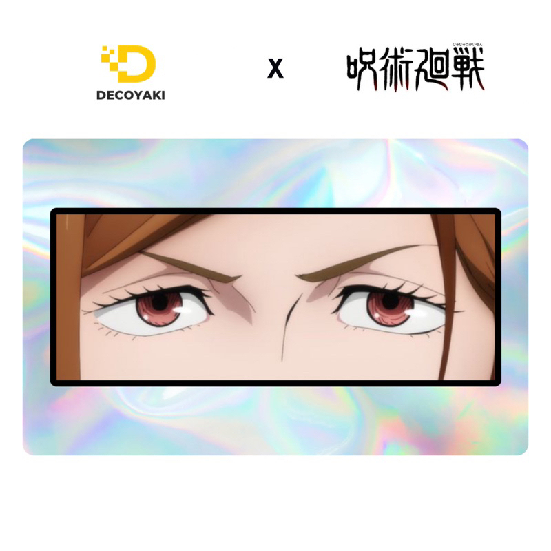 

Sticker Slap Hologram Kugisaki Nobara, Stiker Hologram Kugisaki Nobara Jujutsu Kaisen