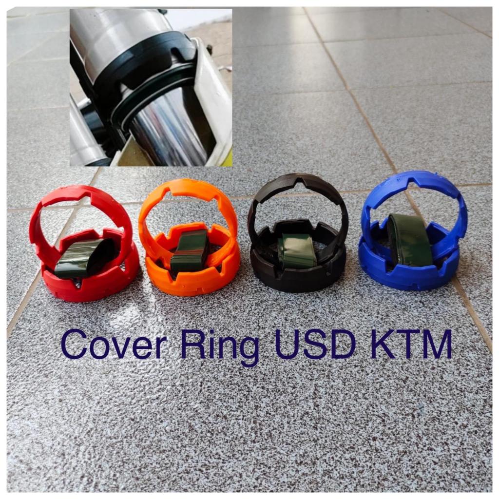 COVER RING USD KTM BRACKET PELINDUNG AS SHOCK DEPAN TRAIL SUPERMOTO MOTOCROSS