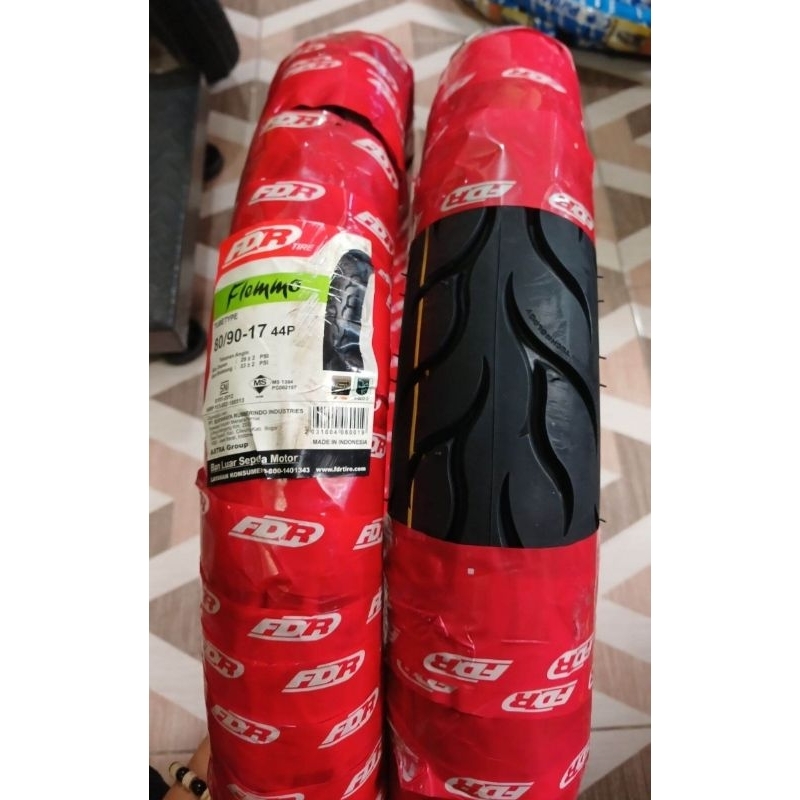 ban luar FDR flemmo 80/90-17 tubetype