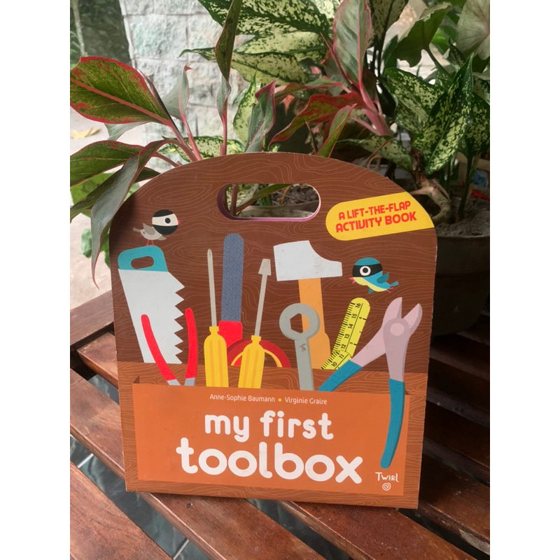 a lift the flap activity book my first toolbox