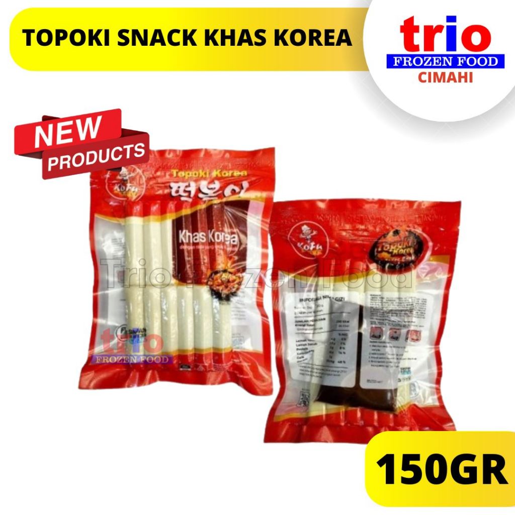 

TOPOKI SNACK KHAS KOREA + SAUS