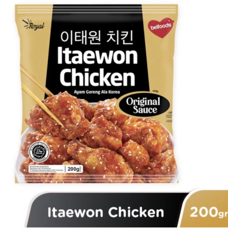 

Belfoods Royal itaewon Ayam goreng ala KOREA