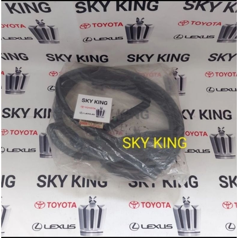 1Set 1 Set Karet Pintu Balon Nempel Di Pintu Bagian Sebelah Pintu Depan Kiri Depan Kanan Front Toyot