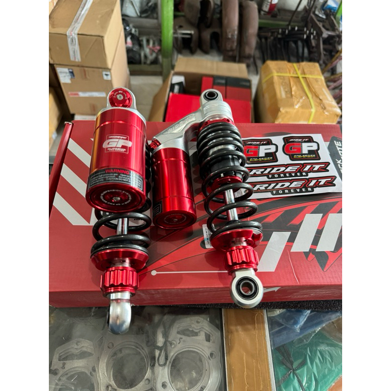 shock ride it gp series skok ride it gp series ukuran 280 dan 320 type 299 dan 288 dobel clik fungsi