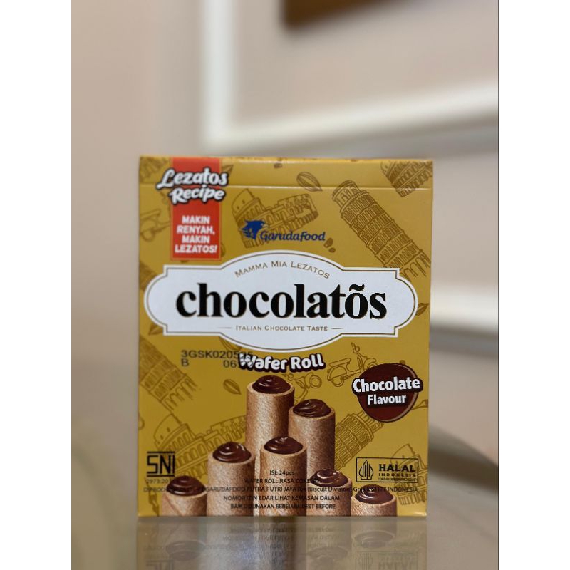 

Gery Chocolatos Wafer Roll Stik ( 24 pcs x 7g )