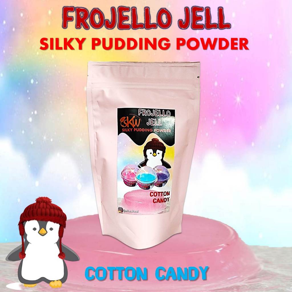 

Frojello Jell Silky Pudding tanpa masak Cotton Candy 495 gr