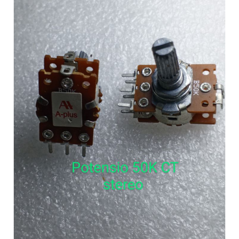 Potensio 50K CT stereo Aplus.