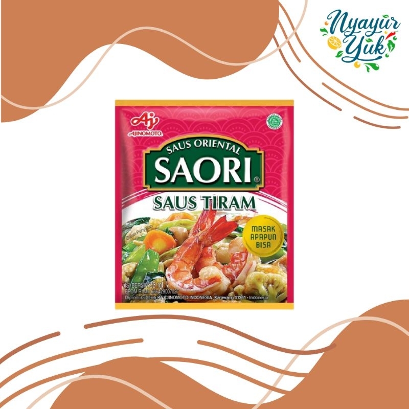 

SAORI® Saus Tiram Oriental Oyster Sachet 23ml