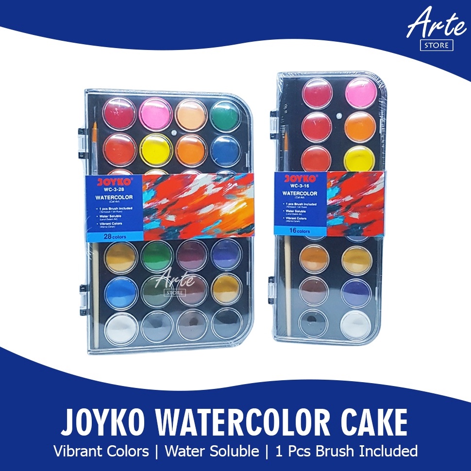 

KODE B49V Cat Air Joyko Watercolor Cake WC3