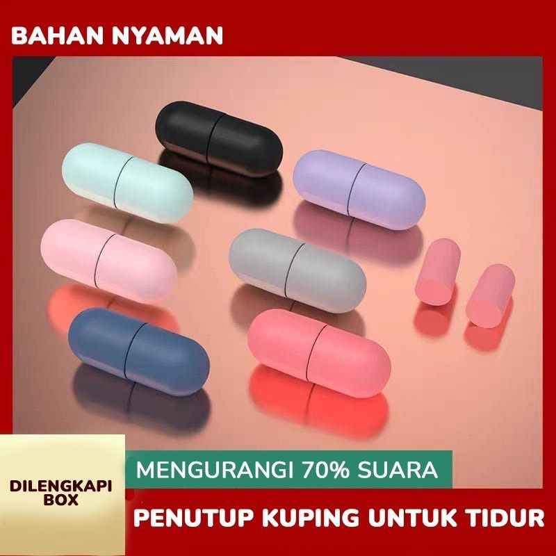 3 Layers Earplugs Tidur Peredam Suara Nyaman/Silicone Earplugs Noise Reduction Sleeping Earplugs