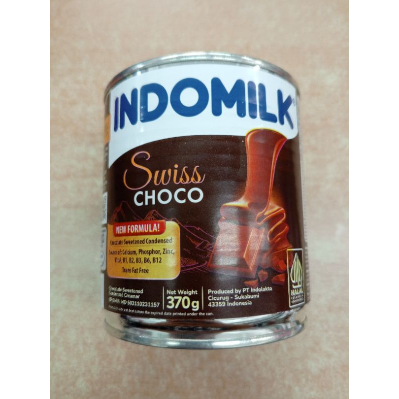

Indomilk Susu Kental Manis Dark Choco 370gr