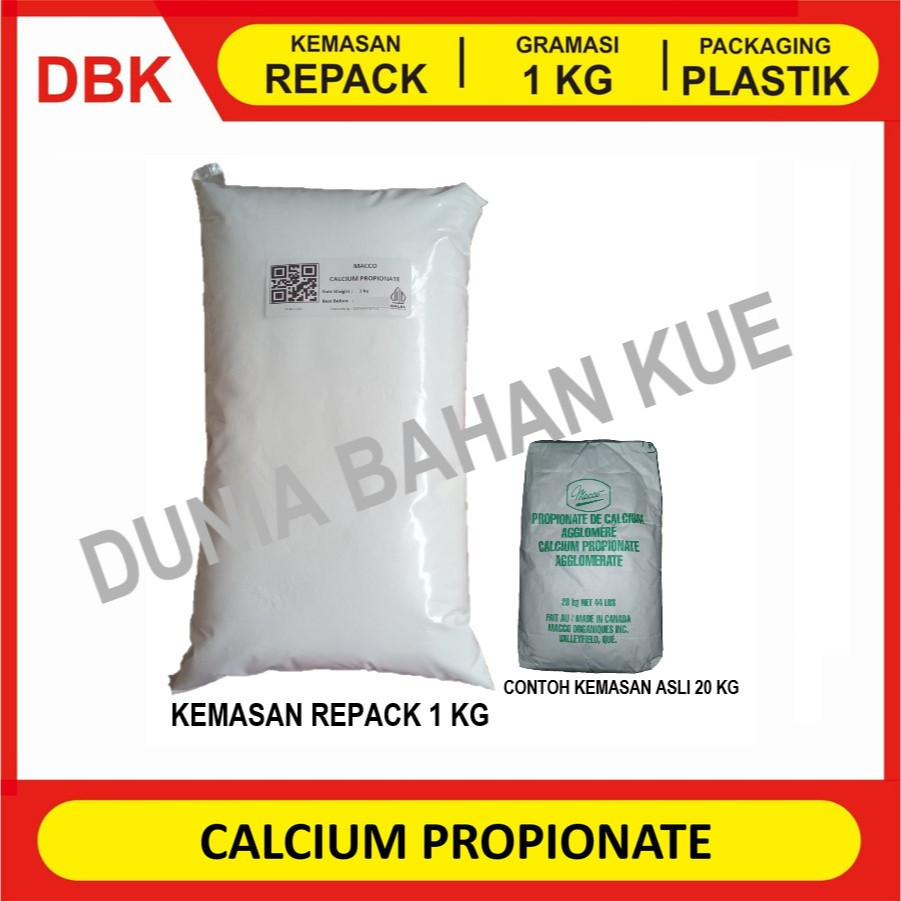 

CALCIUM PROPIONATE POWDER FOOD GRADE ex. CANADA. || 1 KG