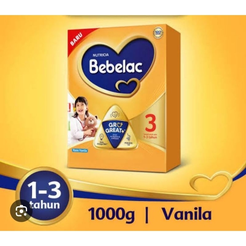 bebelac 3 vanila/madu 1kg