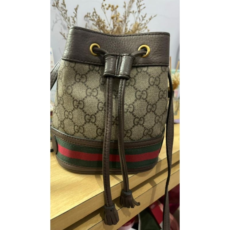 Tas Gucci Ophidia mini Orginal printed leather