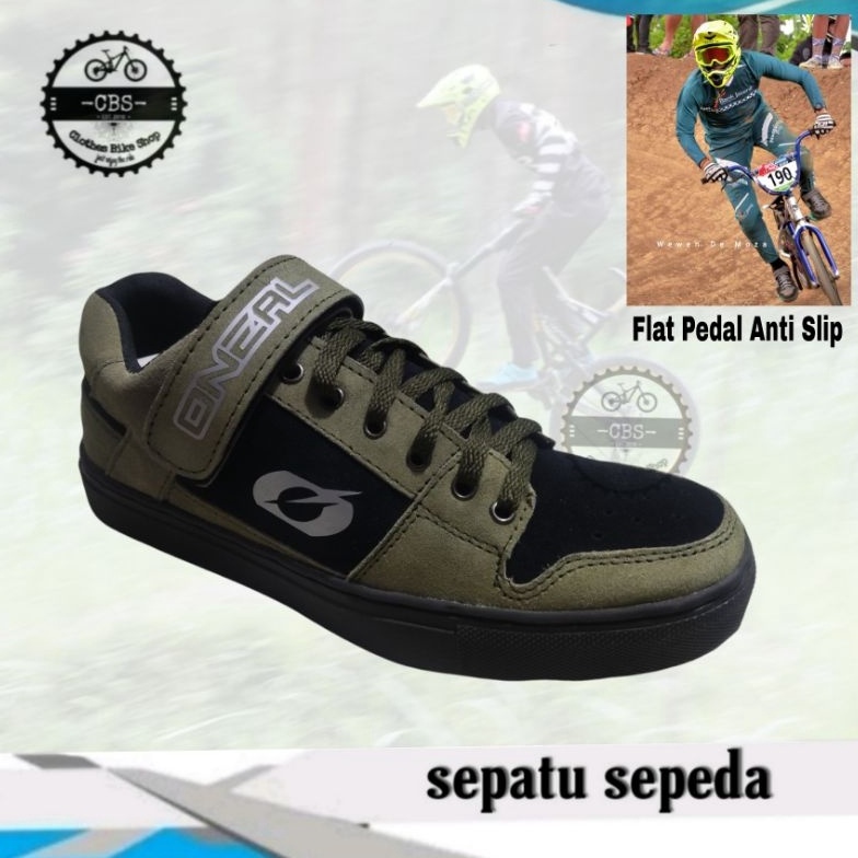 KODE C95F Sepatu Gowes MTB DOWNHILL SELI BMX PEDAL FLAT NOT FIVE TEN LEATT GIRO SHIMANO