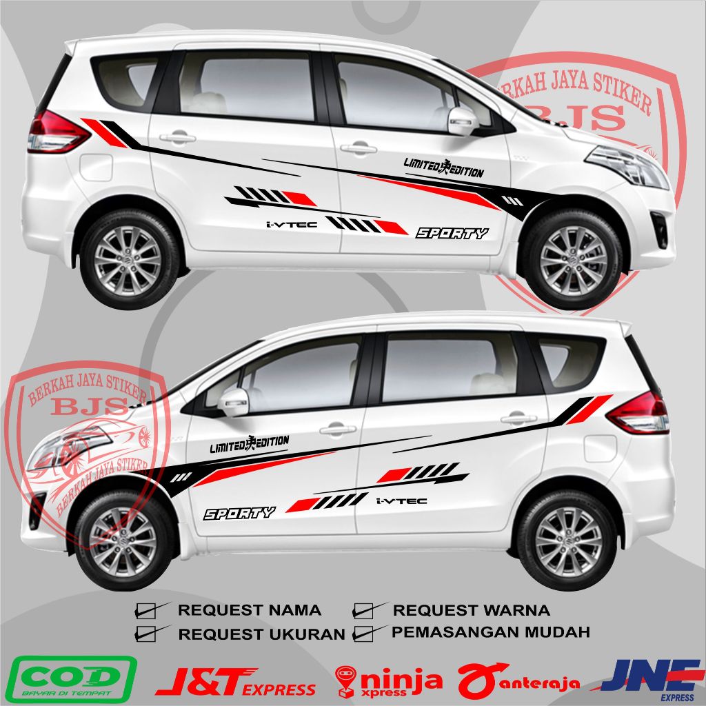 Stiker mobil ertiga sticker list Suzuki ertiga kerenr mobil ertiga sticker list Suzuki ertiga keren
